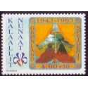 1993. 4,00 +50 Øre. Spejderkorps 50 år. AFA nr. 238 postfrisk stemplet