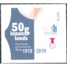 Island. 2019. 100-året for Sygeplejerskerne. AFA nr. 1568 **        (o)  stemplet FDC