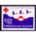 1993. 4,00 +50 Øre. Røde Kors. AFA nr. 237 postfrisk stemplet