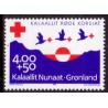 1993. 4,00 +50 Øre. Røde Kors. AFA nr. 237 postfrisk stemplet