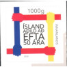 Island. 2020. 50-året for EFTA. AFA nr. 1580 **     (o)  stemplet FDC