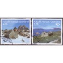 1993. 4,00-8,50 Kr. Nordenfrimærker. AFA nr. 235-36 postfrisk stemplet