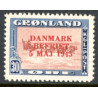 1945. Danmark Befriet ÆNDREDE FARVER, 30 Øre. AFA nr, 22a postfrisk