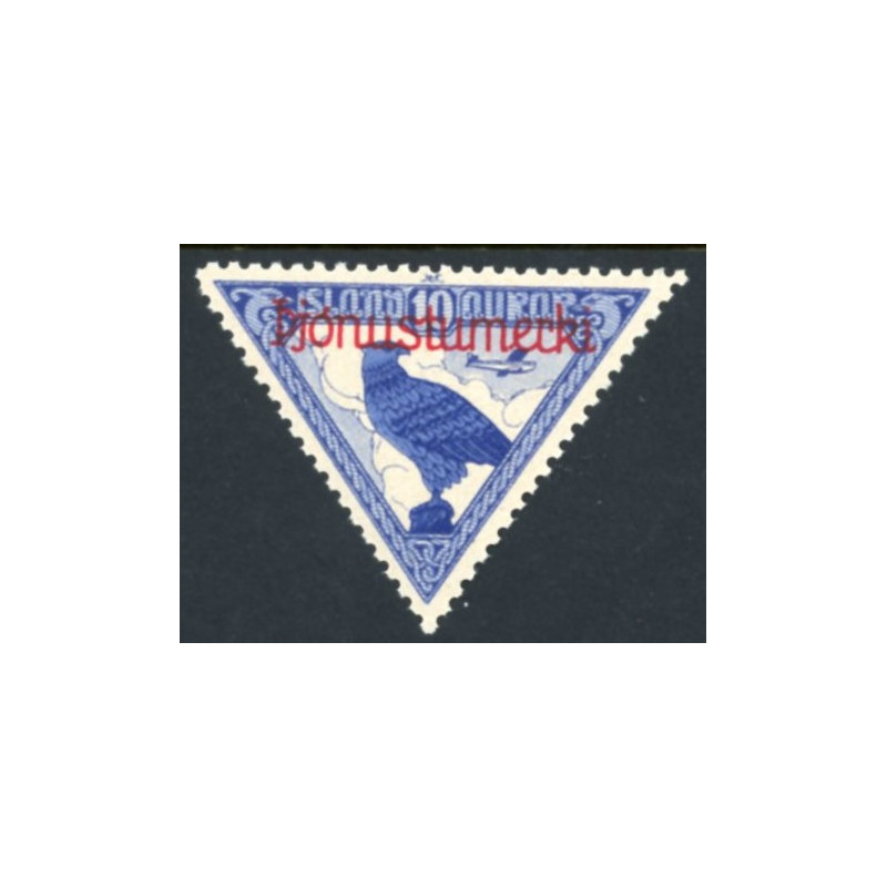 Island Tjenstemærker 10 Aur Alting Luftpost. Pjónnustmerki. AFA nr. 59  **   stemplet st.