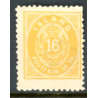 Island. 1873.  16 sk. LINIETAKKET. AFA nr. 4B  ** postfrisk st. stemplet FDC