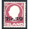 Island. 1926. Provisorier 10 kr/50 Aur. AFA nr. 119  ** postfrisk st. stemplet FDC