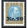Island. 1926. Provisorier 10 kr/2 kr. AFA nr. 122  **   postfrisk st. stemplet FDC