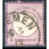 Rige. 1872. Ørn med lille brystskjold, AFA nr. 1 *    **/(o)
