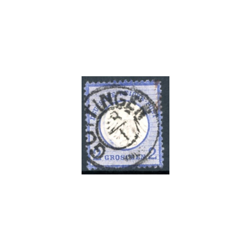 Rige. 1872. Ørn med lille brystskjold, AFA nr. 5 *    **/(o)