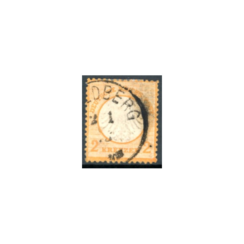 Rige. 1872. Farveændringer. AFA nr 15 (o)
