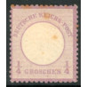 Rige. 1872. Ørn med stort brystskjold, AFA nr. 16 *    **/(o)