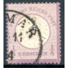 Rige. 1872. Ørn med stort brystskjold, AFA nr. 16 *    **/(o)