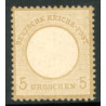 Rige. 1872. Ørn med stort brystskjold, AFA nr. 22 *    **/(o)