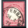 Rige. 1872. Ørn med stort brystskjold, AFA nr. 25 *    **/(o)