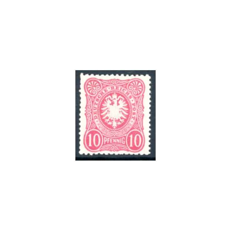 Rige. 1875. Pfennige uden vm, AFA nr. 33 *   **/(o)