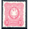 Rige. 1875. Pfennige uden vm, AFA nr. 33 *   **/(o)