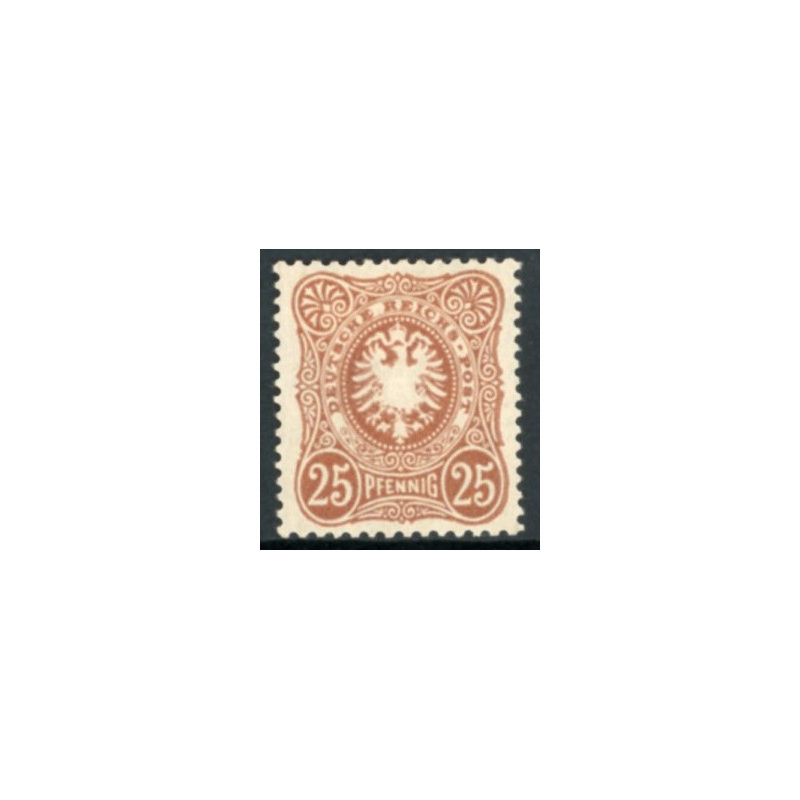 Rige. 1875. Pfennige uden vm, AFA nr. 35 *   **/(o)