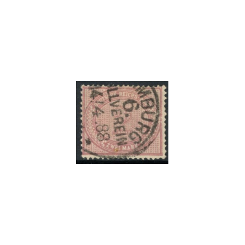 Rige. 1875. Pfennige uden vm, AFA nr. 37 *   **/(o)