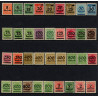 Rige. 1923. Infla. Prov, (uden a'er). AFA nr. 277-312 ** (36)    st. used reich