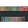 Rige. 1926. Berømte tyskere. AFA nr. 386-96 **   stemplet