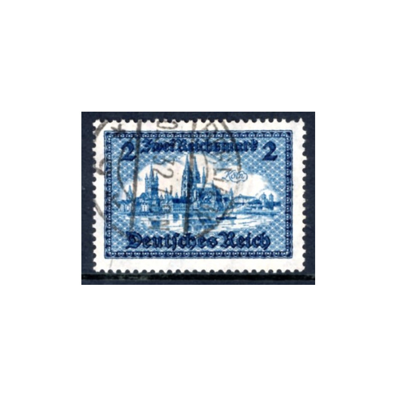Rige. 1930. Bygningsværk/Reichmark. AFA nr. 440 **  stemplet