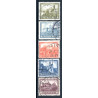 Rige. 1932. Nødhjælp. AFA nr. 469-73 **  stemplet (o)