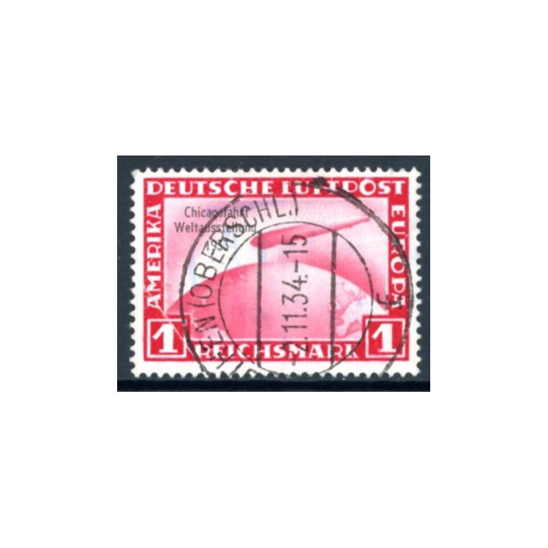Rige. 1933. Chicagofart Graf Zeppelin. AFA nr. 491 **  stemplet (o)