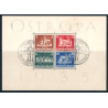 Rige. 1935. Ostropa, miniark. AFA nr. 571-74 **    stemplet (o)