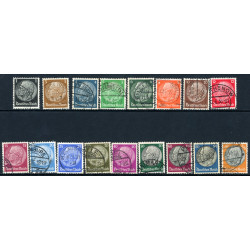 Rige. 1934. Hindenburg. AFA nr. 507-23 **   stemplet (o)