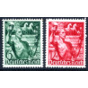 Rige. 1938. Kulturfondsmærke. AFA nr. 655-56 **  stemplet (o)