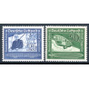 Rige. 1938. Zeppelins 100-års jubilæum. AFA nr. 664-65 **  stemplet (o)
