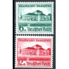 Rige. 1938. Gauteater Saarpalz. AFA nr. 668-69 **    stemplet (o)