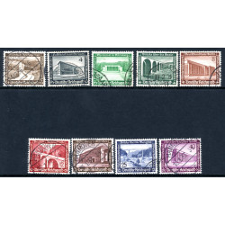 Rige. 1936. Nødhjælp. AFA nr. 629-37 **  stemplet (o)