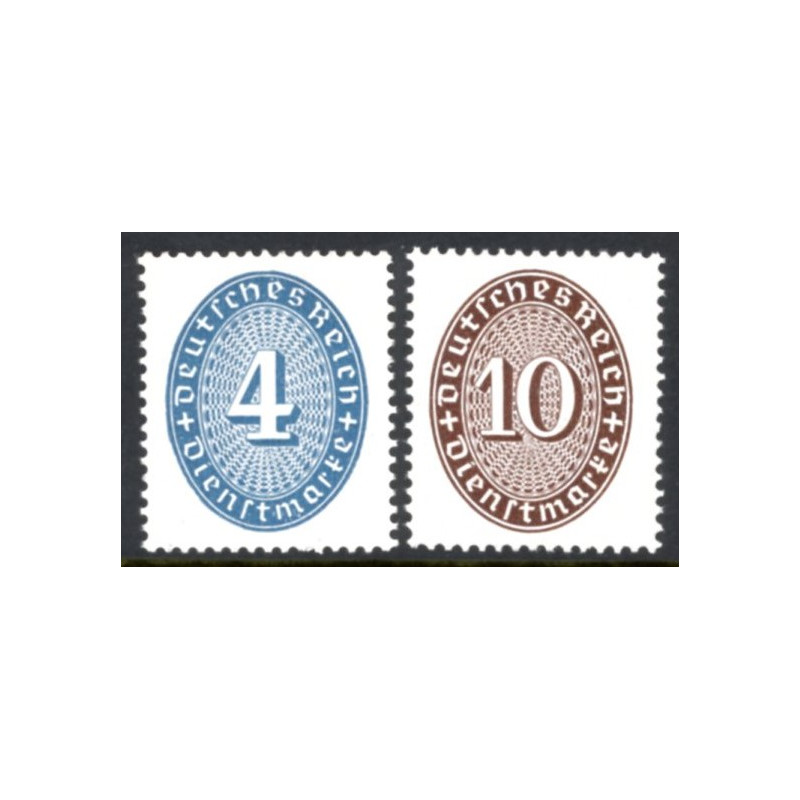 Rige. Tjenste. 1933. AFA nr. 130-31 **   (o)