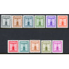 Rige. Tjeneste. 1938 NSDAP. AFA nr. 155-65 **                                (o)