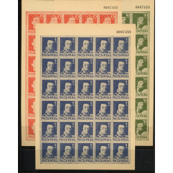 Polen. 1948. Bierut  in complete set. AFA nr.501-09 **/MNH.