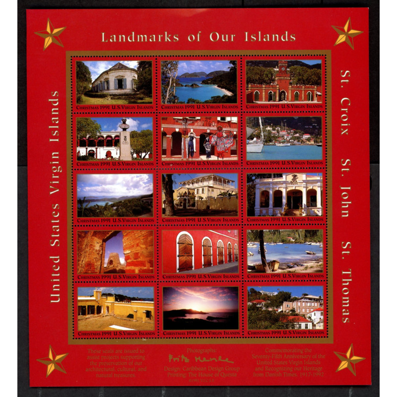 US Virgin Islands. 1991 **