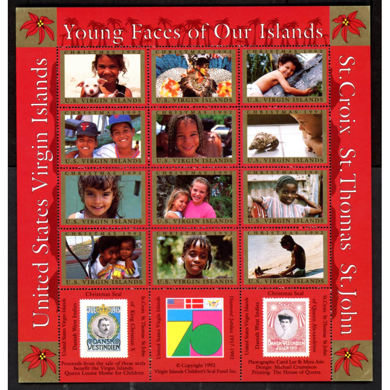 US Virgin Islands. 1992 **
