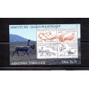 2000. 29,75 Kr. Arktiske vikinger II, i miniark AFA nr. 356 postfrisk stemplet