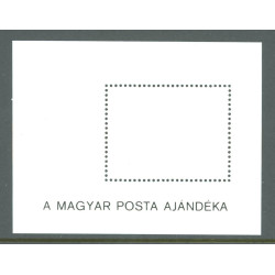 Ungarn.1980. Olympiske vinterlege. UTAKKET MINISTERBLOK. AFA nr 3348U **                (o)