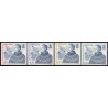 2000. 4,50-10,00 Kr. Ny Dagligserie. AFA nr. 359-62 postfrisk  stemplet