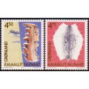 2000. 4,50-4,75 Kr. Grønlands Arv og Kultur I. AFA nr. 363-64 postfrisk stemplet