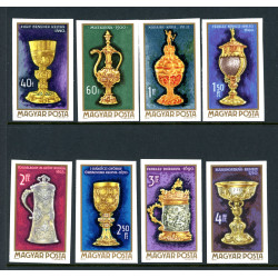 Ungarn. 1970. Guldsmedekunst, UTAKKET. AFA nr. 2574-81U **         (o)