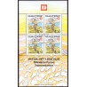 2000. 22,00 Kr. HAFNIA 01, i miniark. AFA nr. 365a postfrisk stemplet