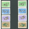 Vietnam. Reptiler. Takket og UTAKKET Michel no. 641-44U **