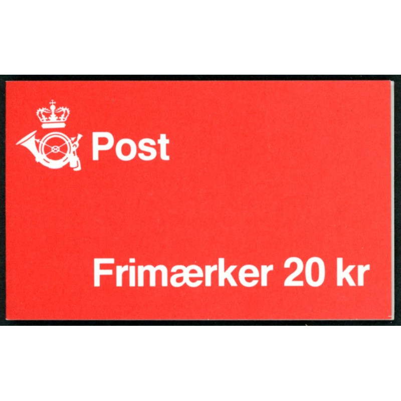 Danmark 20 kr. frimærkehæfte AFA H26