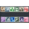 Generalgouvernement. 1940-41. Bybilleder, AFA nr. 40-53 **                             (o)