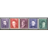 Generalgouvernement. 1942. Vinterhjælp, AFA nr. 96-100 **                  (o)
