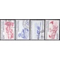 2001. 1,00-10,00 Kr. Arktiske vikinger III. AFA nr. 368-71 postfrisk stemplet