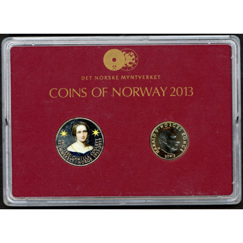 Norge. Møntsæt 2013 fra Den Norske Kgl. Mynt